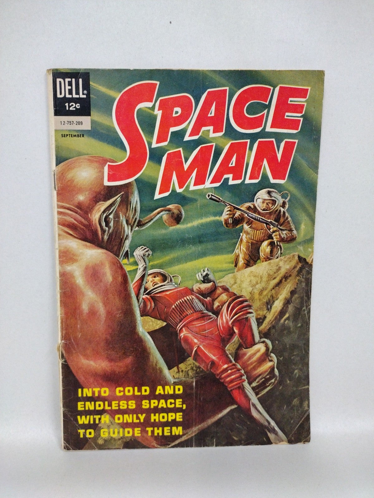Space Man (1962) Dell Silver Age Science Fiction Comic Lot Set #3 & #10