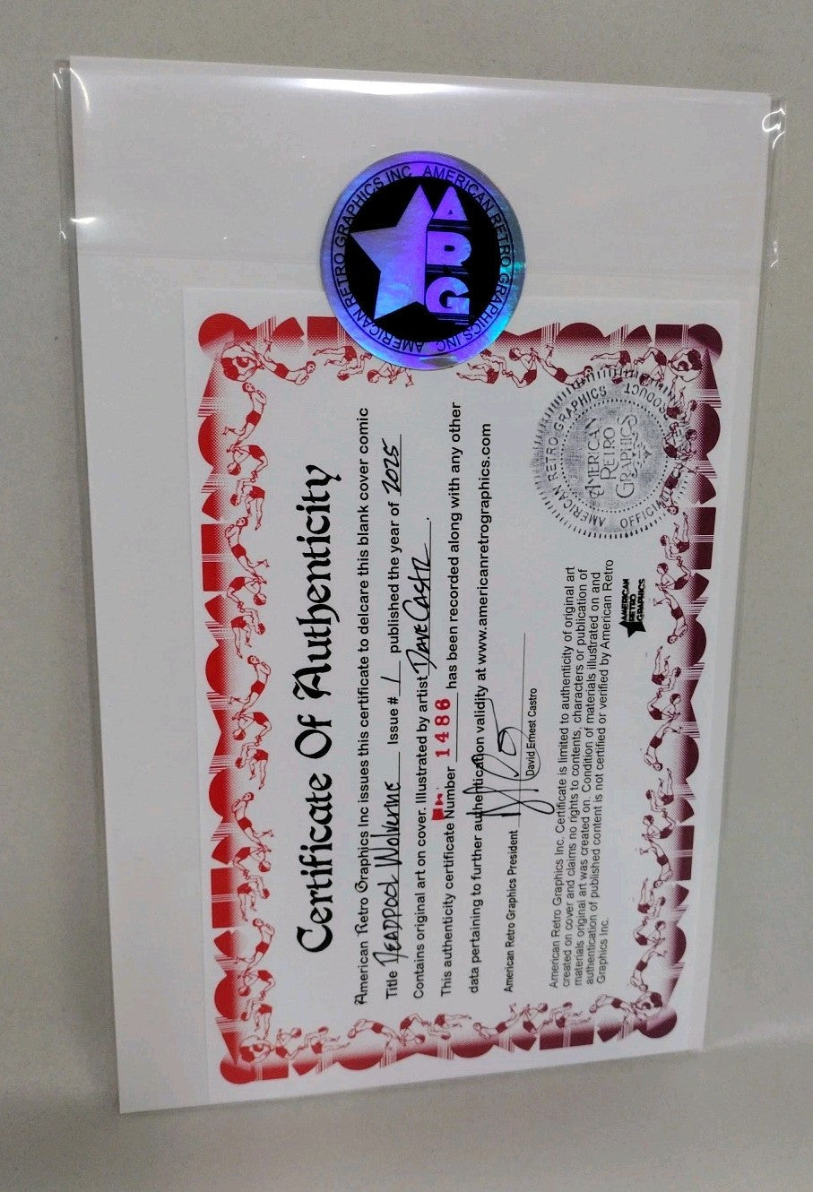 Deadpool Wolverine #1 (2025) Marvel Sketch Variant With Original Dave Castr Art