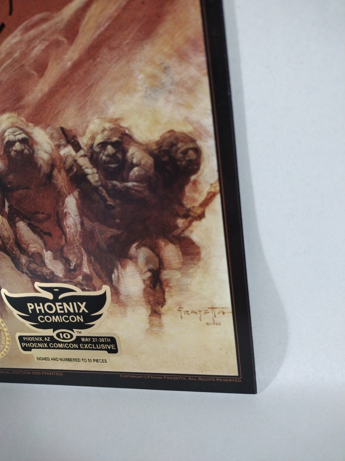 Frank Frazetta Neanderthal #1 Image Comic One Shot Phoenix Exclusive 1/50 Signed