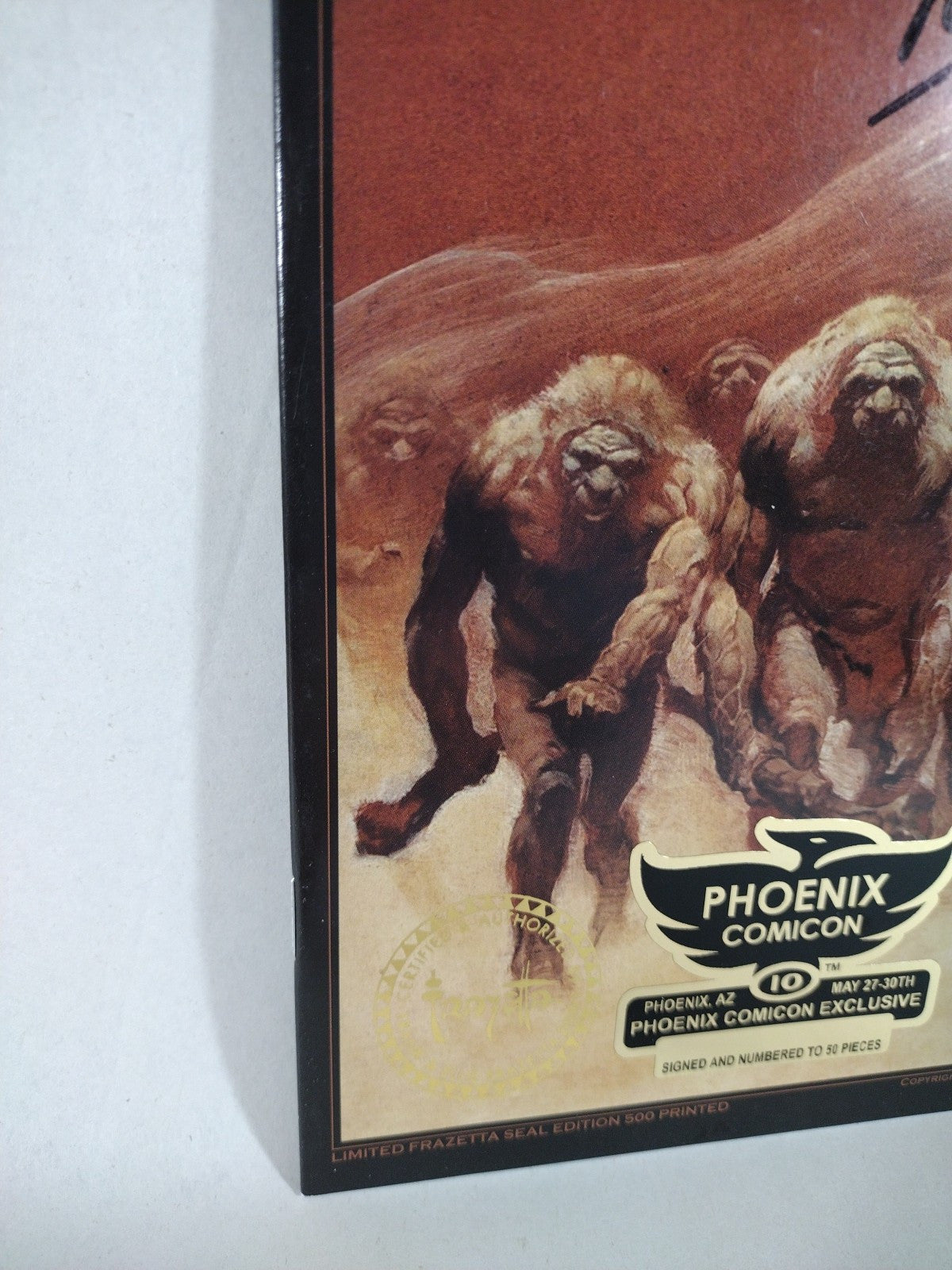 Frank Frazetta Neanderthal #1 Image Comic One Shot Phoenix Exclusive 1/50 Signed