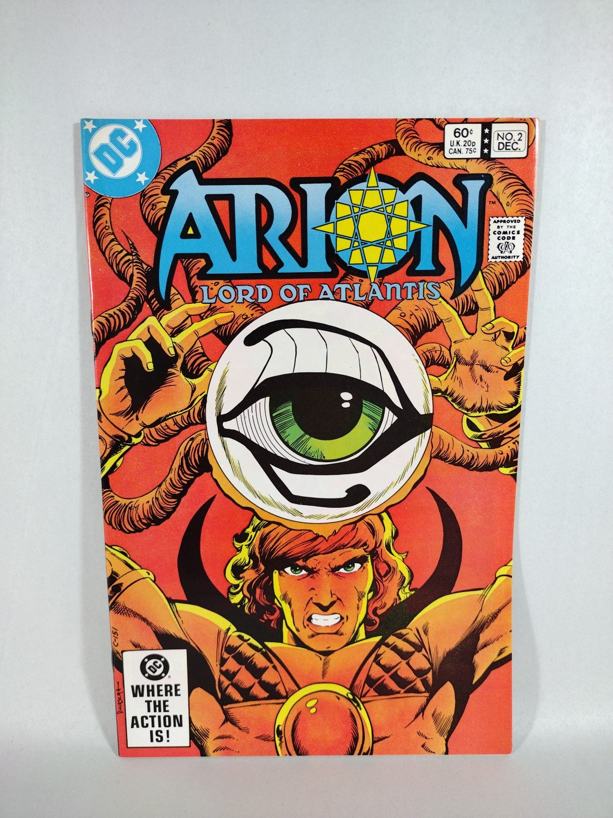 Arion Lord Of Atlantis (1982) DC Comic Lot Set #1-7 Kupperberg Duursema VF-NM