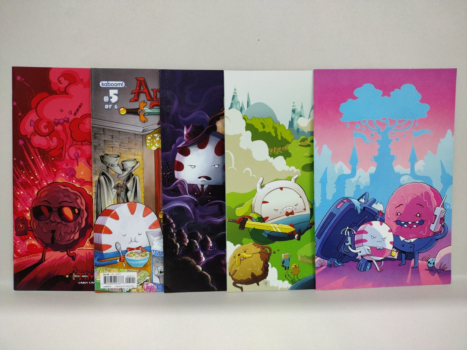 Adventure Time Candy Capers (2013) Boom Comic Lot Set #1 2 3 5 6